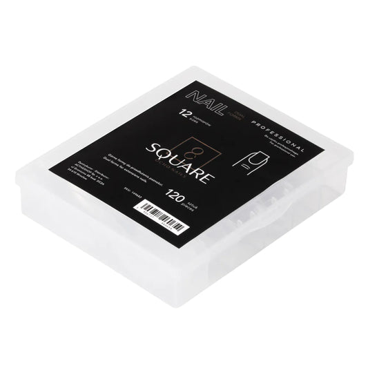 OCHO NAILS dvojité tvarovací čtvercové 120 ks.