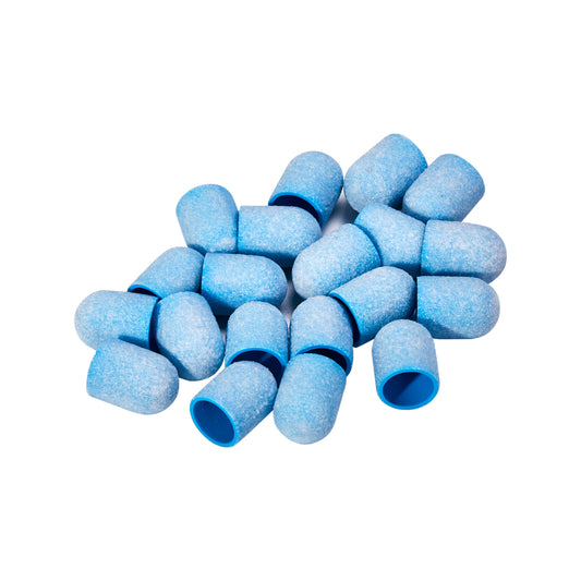 Exo blue med abrazivní čepice 10mm /150 20ks Med Cap