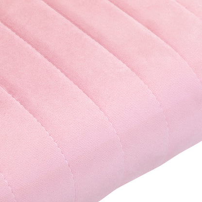 4Rico swivel chair QS-OF212G pink velvet