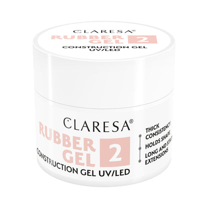 Claresa Stavební gel Gumový gel 2 45g