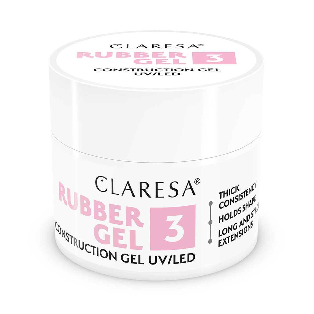 Claresa Stavební gel Gumový gel 3 45g