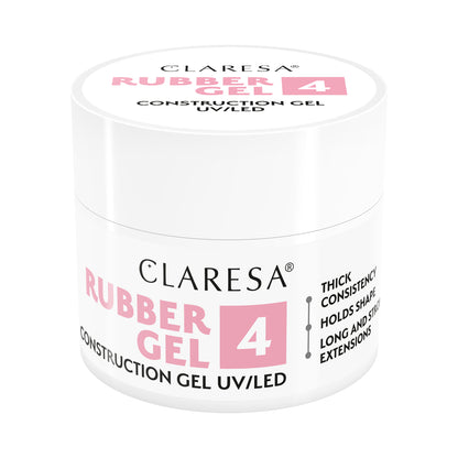 Claresa Stavební gel Gumový gel 4 45g