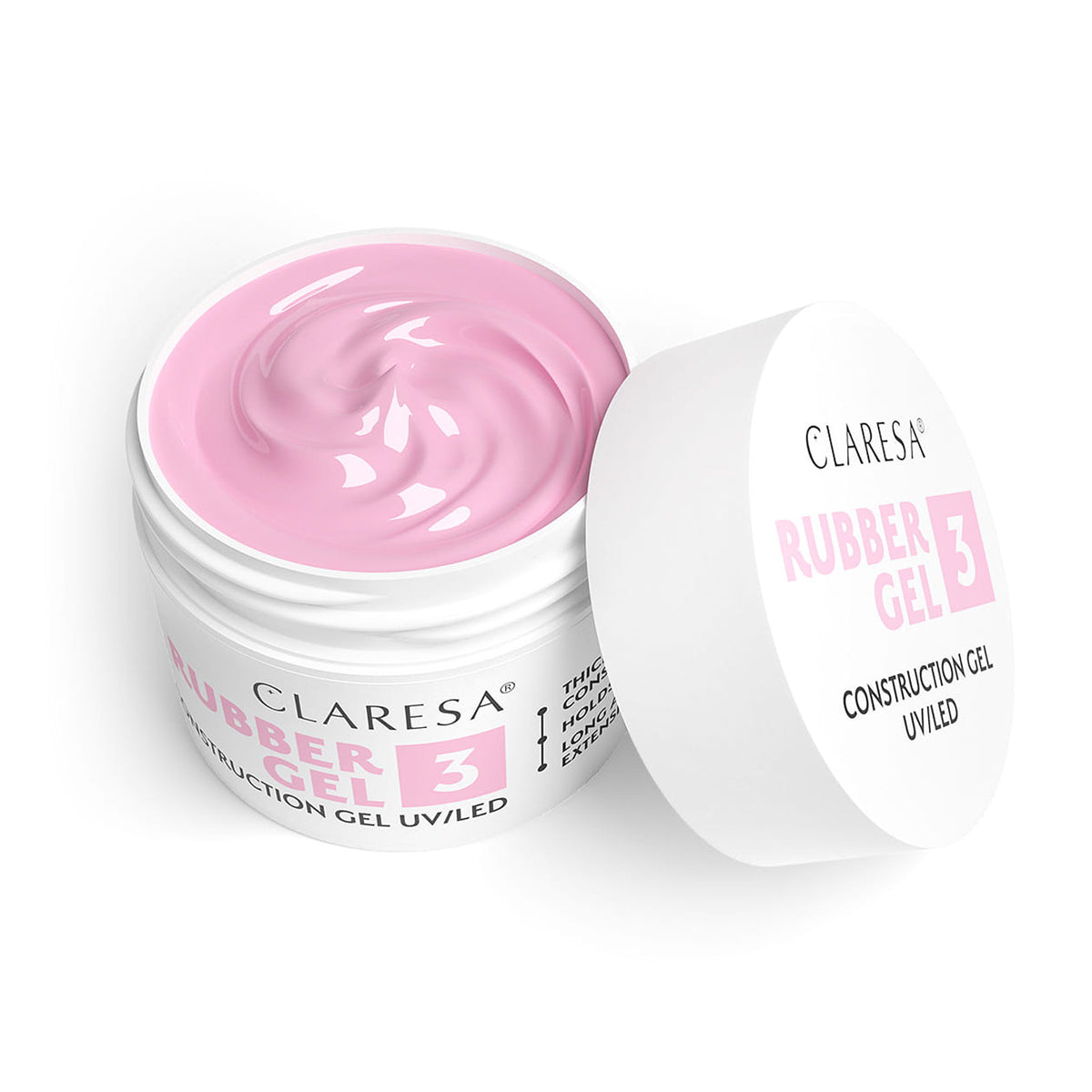 Claresa Stavební gel Gumový gel 3 90g