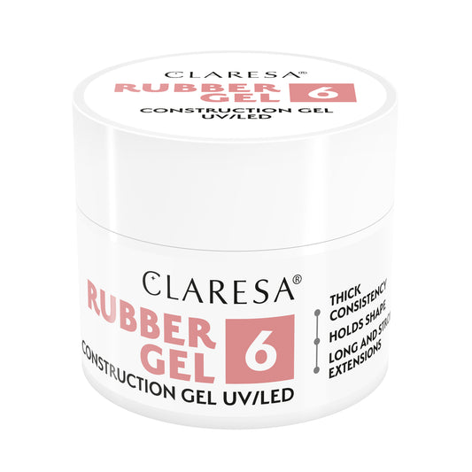 Claresa Stavební gel Gumový gel 6 90g