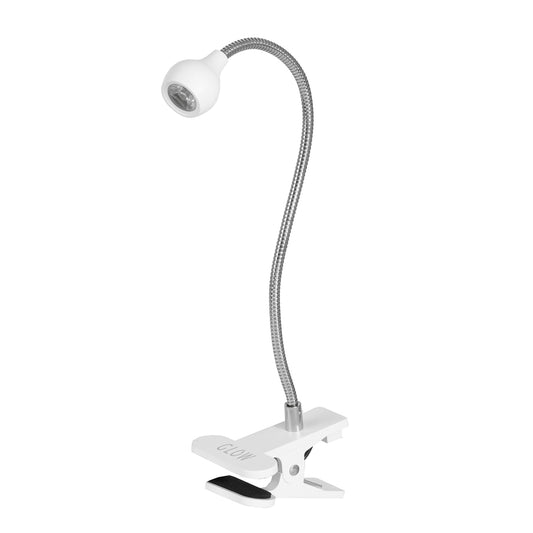 Glow LED Snake UV lampa na stůl, bílá 