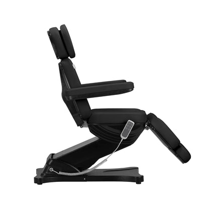 Elektrické kosmetické křeslo SILLON CLASSIC, 3 motory, černé 