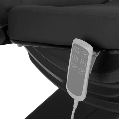 Elektrické kosmetické křeslo SILLON CLASSIC, 3 motory, černé 
