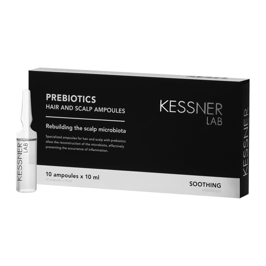 KESSNER LAB Prebiotické ampule na vlasovou pokožku a vlasy 10 x 10 ml 