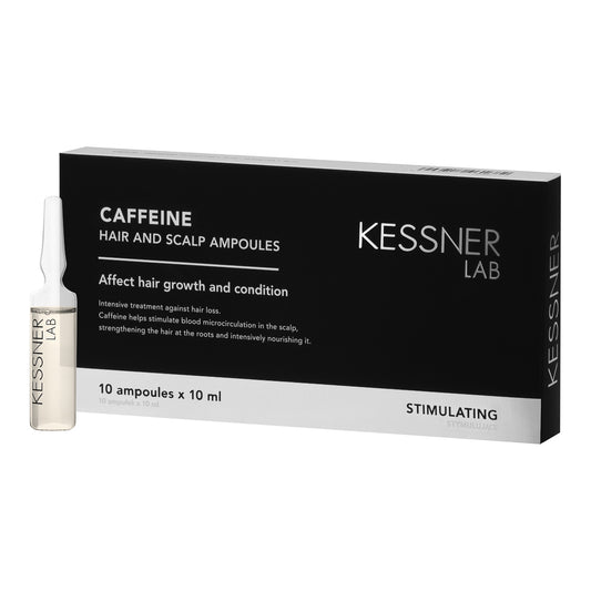 KESSNER LAB Kofeinové ampule na vlasovou pokožku a vlasy 10 x 10 ml 