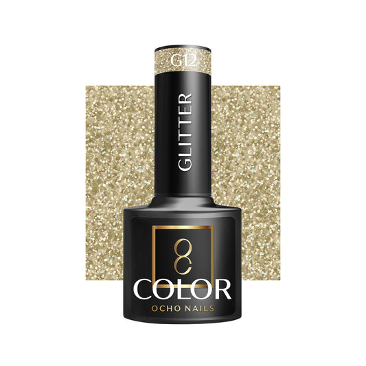 OCHO NAILS G13 glitrový hybridní lak na nehty -5 g