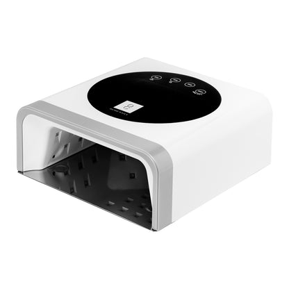 UV LED lampa OCHO NAILS X22 72W baterie, bezdrátová, bílá se zrcadlovým dnem