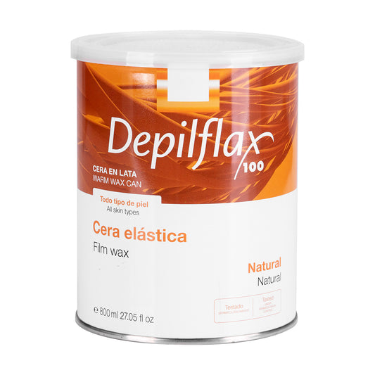 Depilflax depilační vosk plechovka přírodní 800 ml FILMOVÝ VOSK