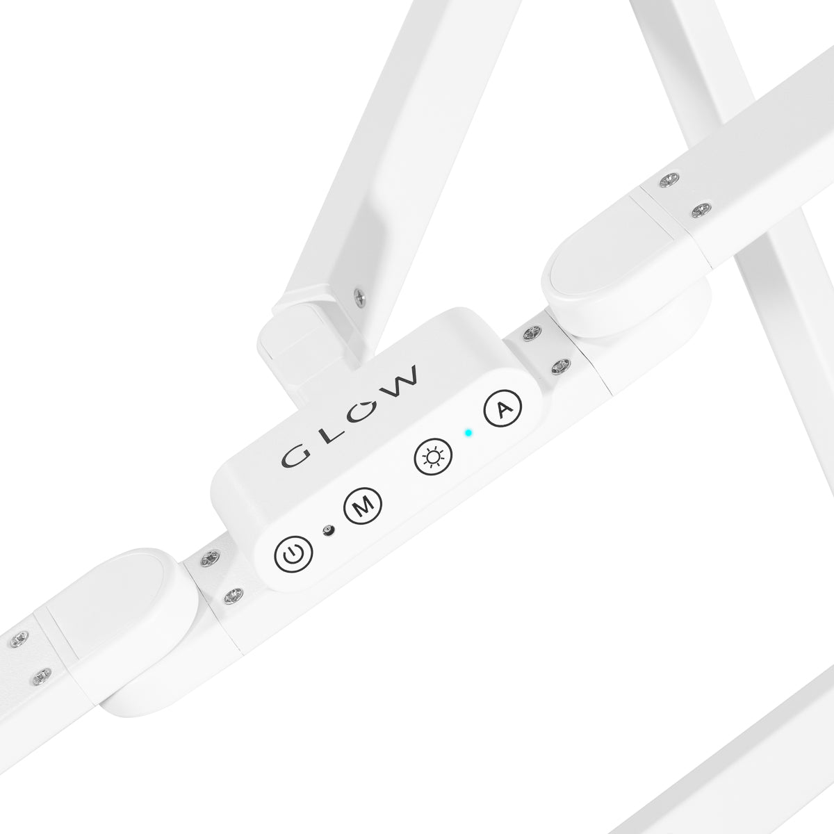 Manikúrní ošetřovací lampa Glow L04 na stůl, bílá 