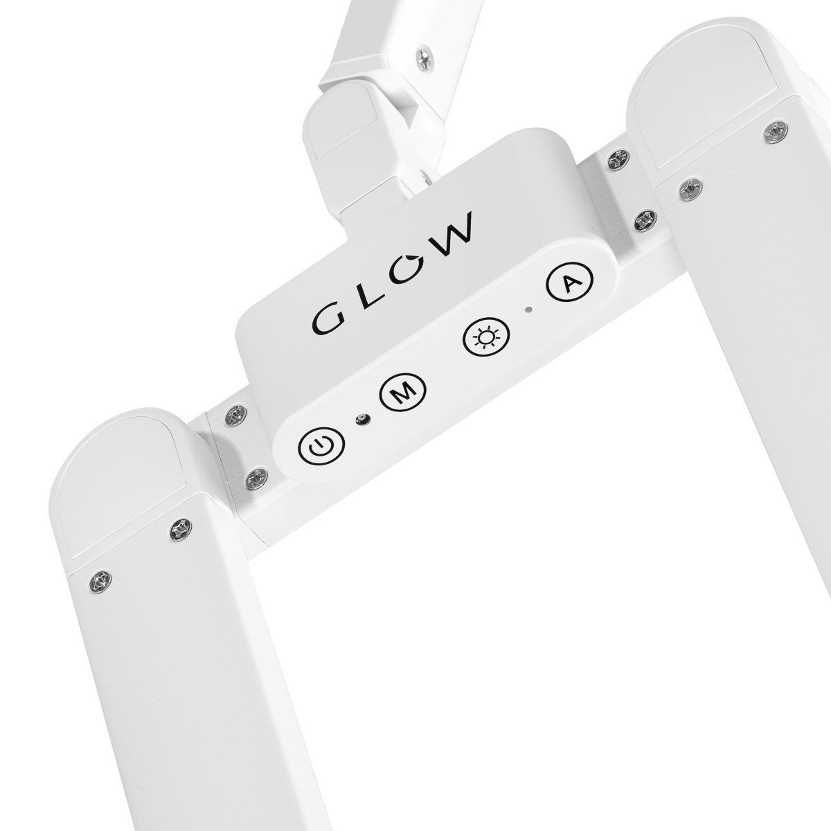 Manikúrní ošetřovací lampa Glow L04 na stůl, bílá 