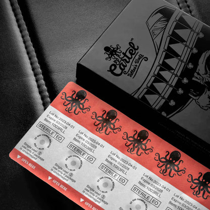 Tetovací kazety EL CARTEL V2 - 0,35 13RM-W LongTaper 10 ks.