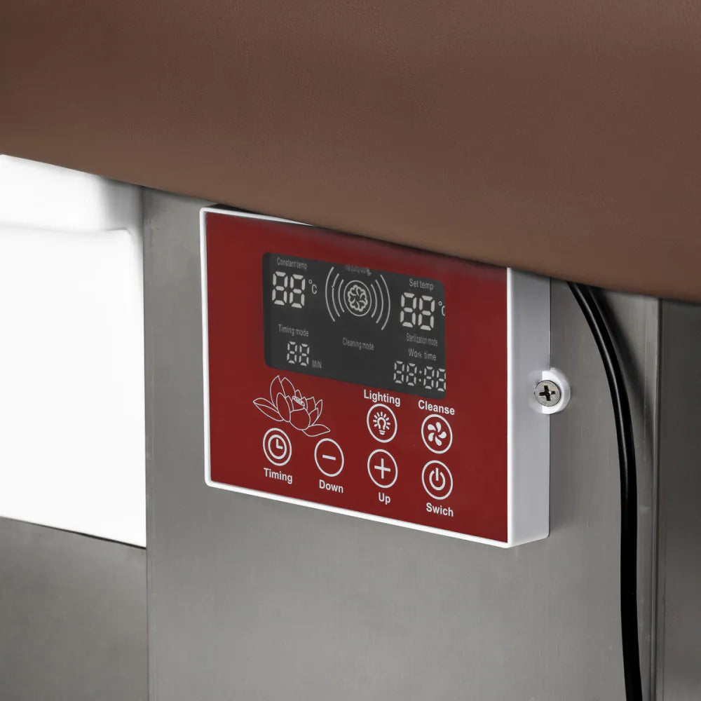 Gabbiano Head Spa 017 mycí lůžko na vlasy hnědé 