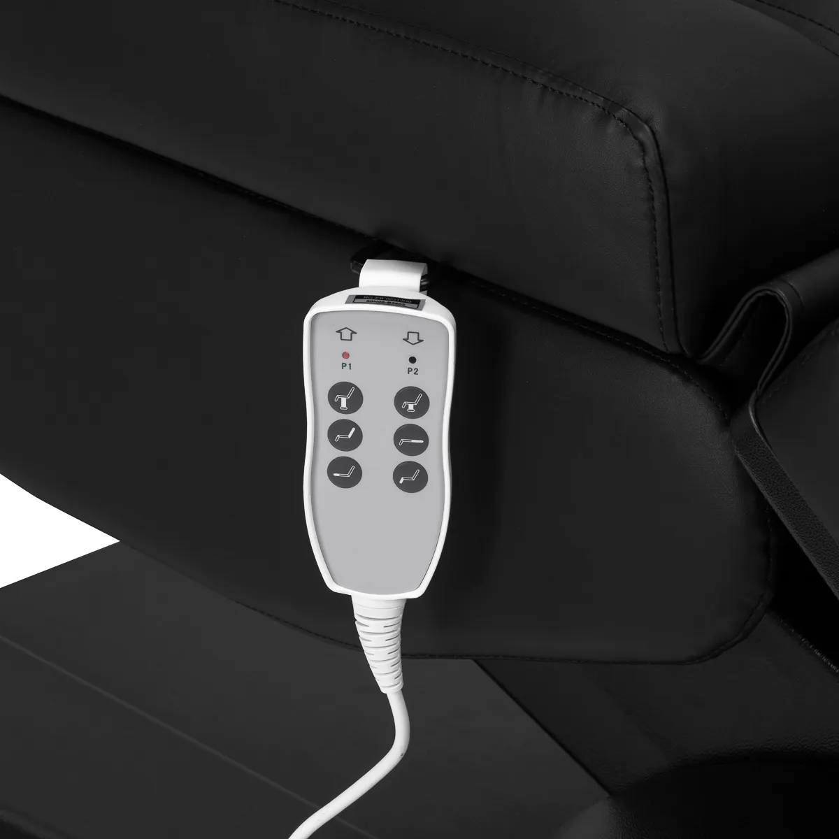 Kosmetické křeslo Azzurro Lux 3m černé