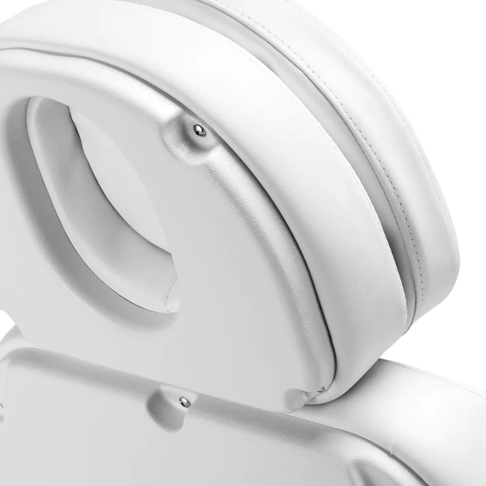 Elektrické kosmetické křeslo SILLON CLASSIC 3 motory s vyhříváním, druhá edice, bílá 