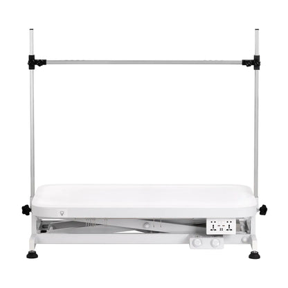 Electric grooming table P4W 3 with lighting, white