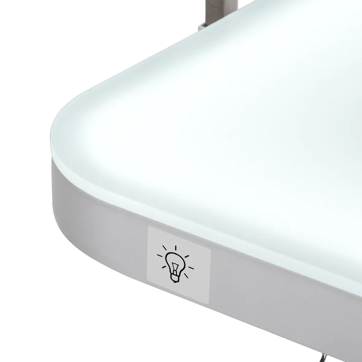 Electric grooming table P4W 3 with lighting, white