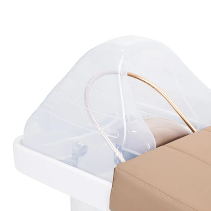 Gabbiano Head Spa 017B mycí lůžko na vlasy béžové barvy 