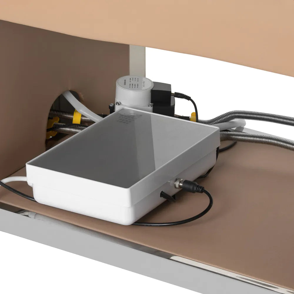 Gabbiano Head Spa 017B mycí lůžko na vlasy béžové barvy 