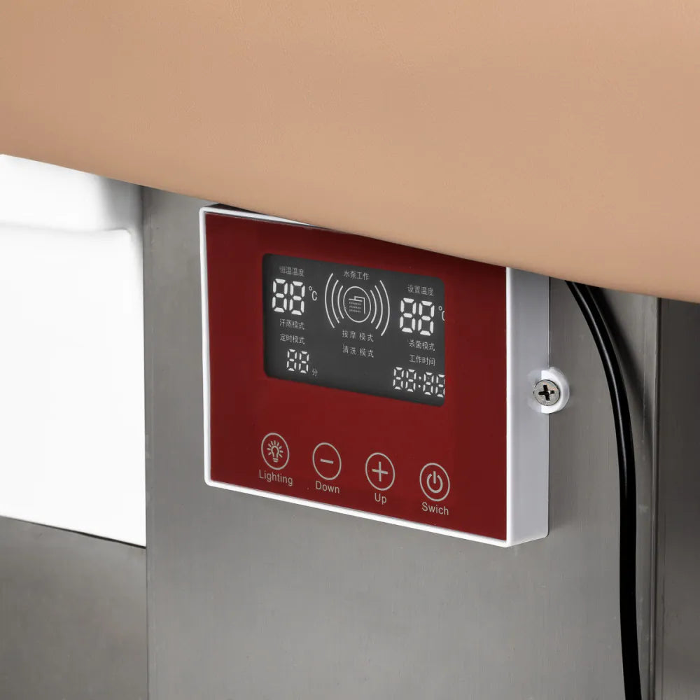 Gabbiano Head Spa 017B mycí lůžko na vlasy béžové barvy 