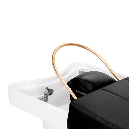 Gabbiano Head Spa 017B mycí lůžko na vlasy černé 