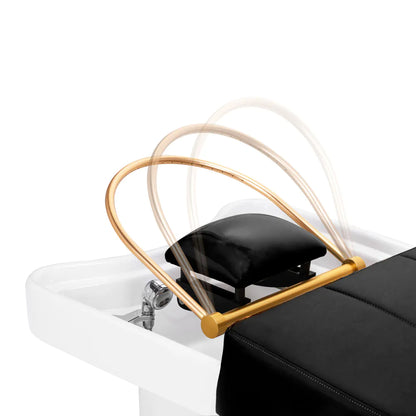 Gabbiano Head Spa 017B mycí lůžko na vlasy černé 