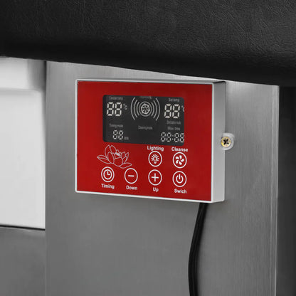 Gabbiano Head Spa 017B mycí lůžko na vlasy černé 