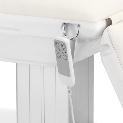 Sillon Eclipse electric cosmetic chair 3 actuators white