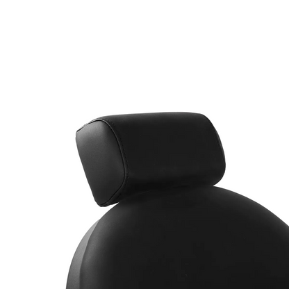 Kadeřnické křeslo Gabbiano Niccolo černé bez knoflíků