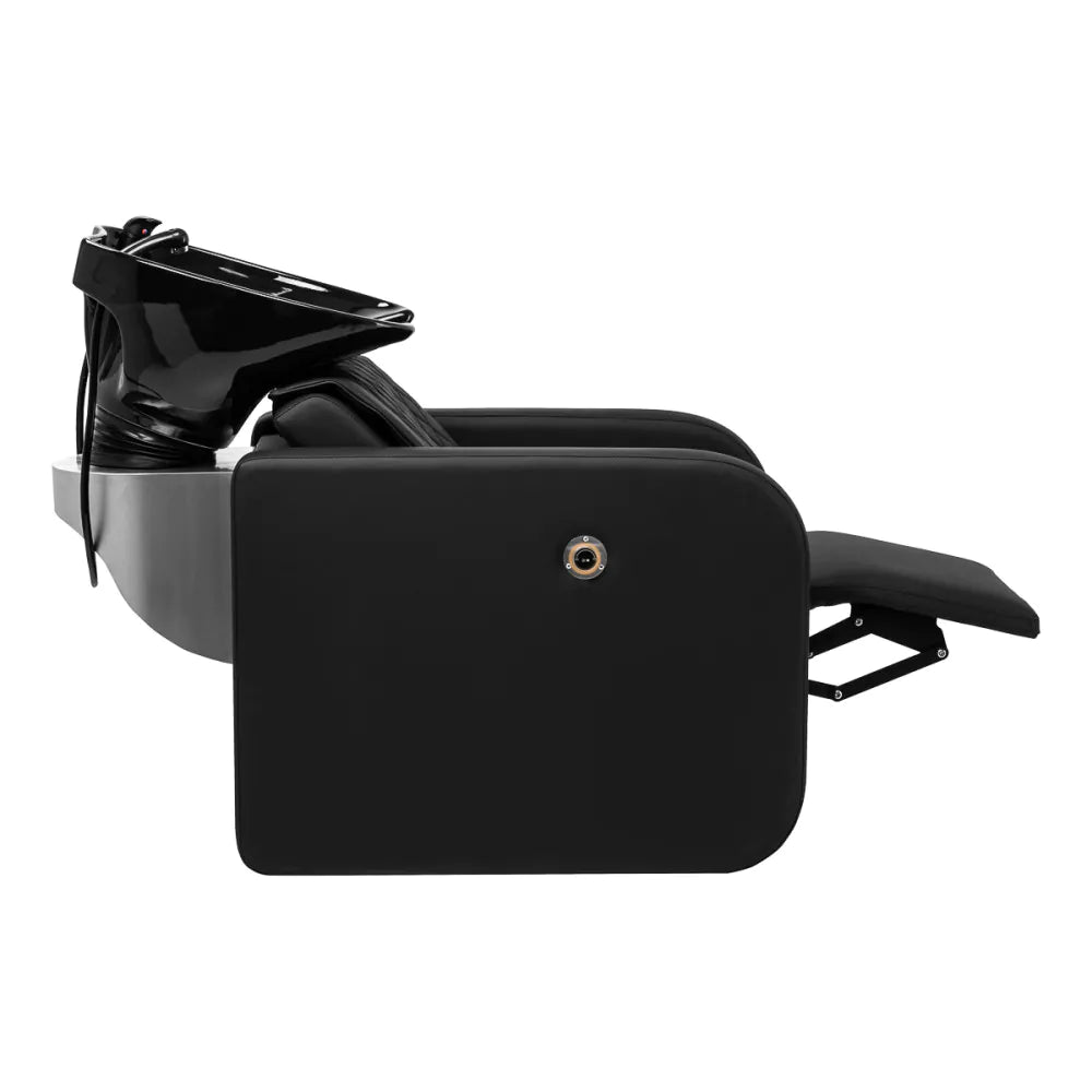 Kadeřnická mycí jednotka Gabbiano Sylvia černá 