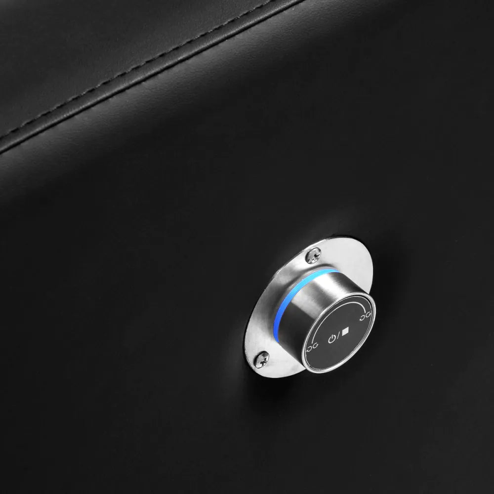 Kadeřnická mycí jednotka Gabbiano Sylvia černá 