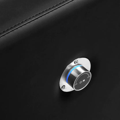 Kadeřnická mycí jednotka Gabbiano Sylvia černá 