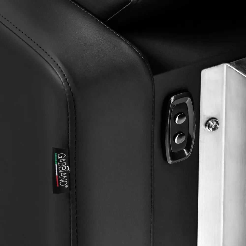 Kadeřnická mycí jednotka Gabbiano Sylvia černá 