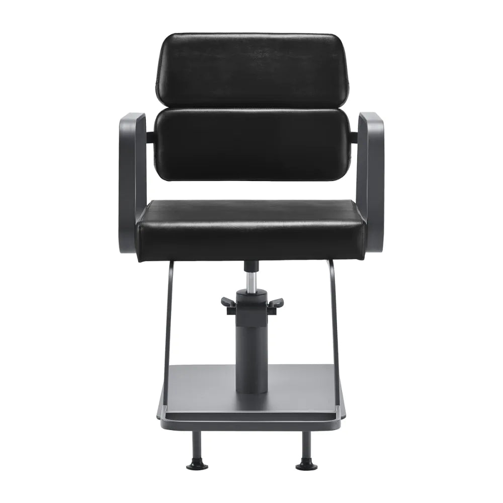 Kadeřnické křeslo Gabbiano Porto šedo-černé