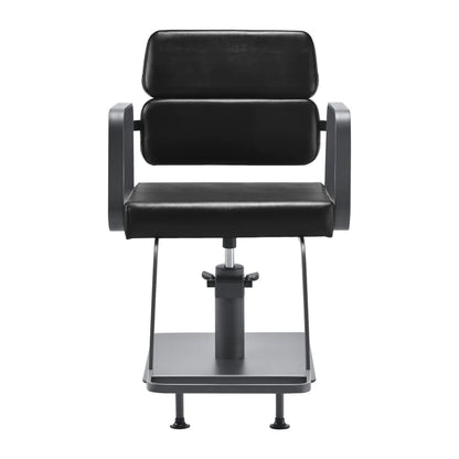 Kadeřnické křeslo Gabbiano Porto šedo-černé