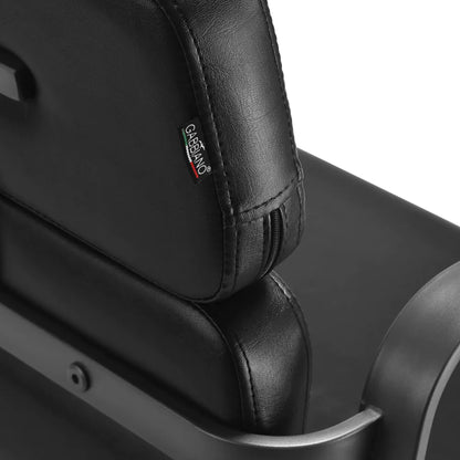 Kadeřnické křeslo Gabbiano Porto šedo-černé