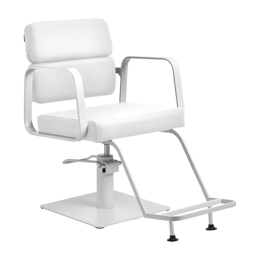 Gabbiano hairdressing chair Porto white white