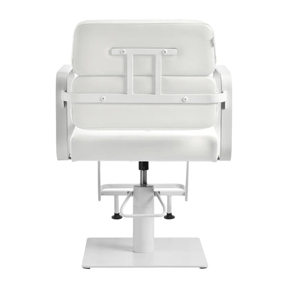 Gabbiano hairdressing chair Porto white white
