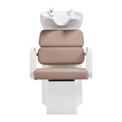 Gabbiano Porto hair wash unit white beige