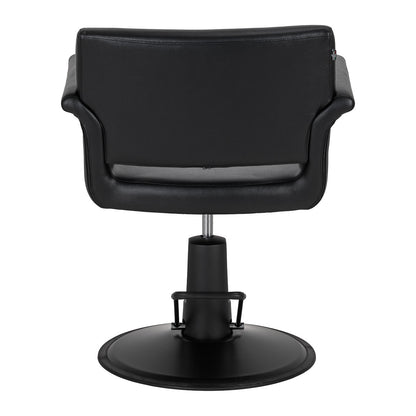 Gabbiano Lucca hairdressing chair black