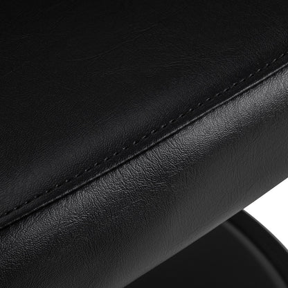 Gabbiano Lucca hairdressing chair black
