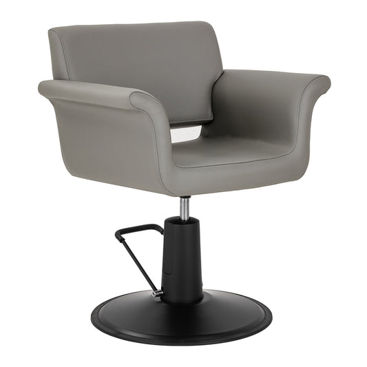 Gabbiano Lucca hairdressing chair grey