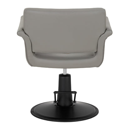 Gabbiano Lucca hairdressing chair grey