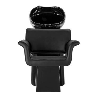 Friseurwaschanlage Gabbiano Lucca schwarz