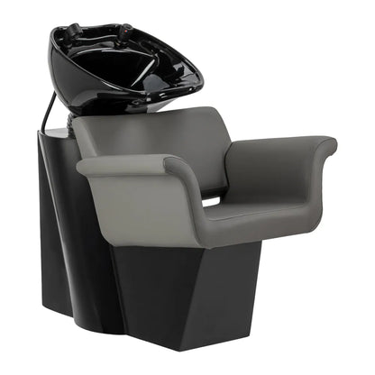 Friseurwaschanlage Gabbiano Lucca grau