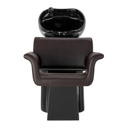 Friseurwaschanlage Gabbiano Lucca braun