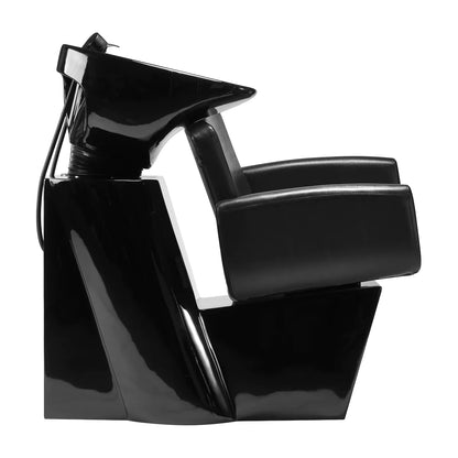 Gabbiano hairdressing wash unit Mataro black